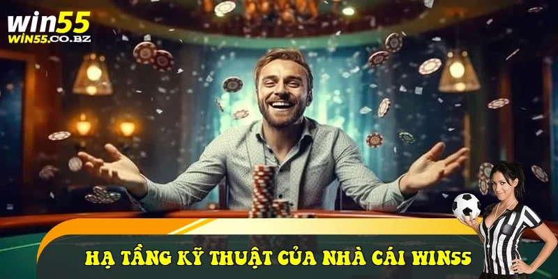 Hạ tầng kỹ thuật của nhà cái Win55